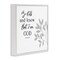 Stupell Industries Be Still Spiritual Proverb Framed Giclee By Val Rhodes